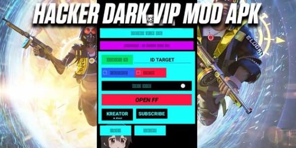 Hacker Dark VIP Apk FF Mod Download Tanpa Password